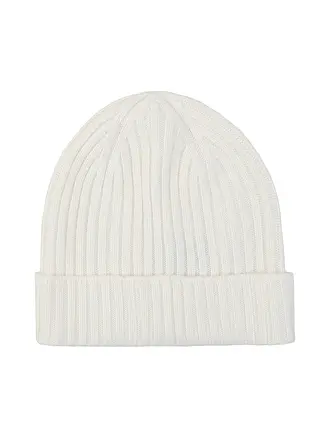 AKAROA | Kaschmirmütze - Haube LU | weiss
